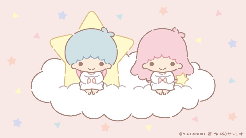pink hair cloud star (symbol) chibi smile solid circle eyes pink background  illustration images