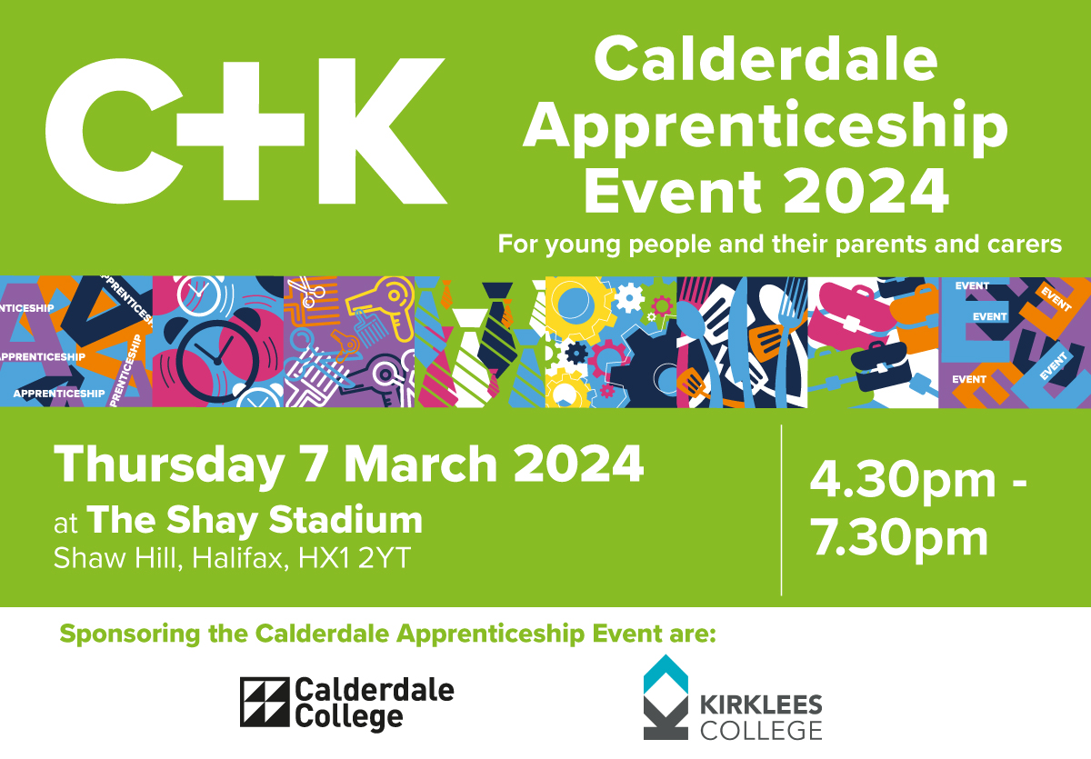 This #NationalCareersWeek24, the HOT Apprenticeships team is shining a spotlight on the career opportunities for Teaching Assistant Apprenticeships and will be at the Shay Stadium on the 7th March. Register today: ck.mydirections.co.uk/events/calderd…
