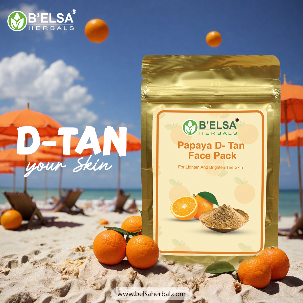 Unleash your radiant glow with D Tan: Embrace the warmth of the sun, minus the damage. 🌞✨

belsaherbal.com

#belsa #herbal #SunKissedSkin #TanGoals #SummerReady #GlowUp #BronzedBeauty #SunshineVibes #SkincareEssentials #RadiantComplexion #DTanMagic #HealthyGlow