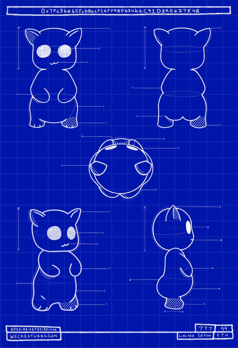 WeCreatures_'s tweet photo. there will be a 5th one joining soon 👀🖼️ #WeCreatures #edition https://t.co/5IP96uS9Es