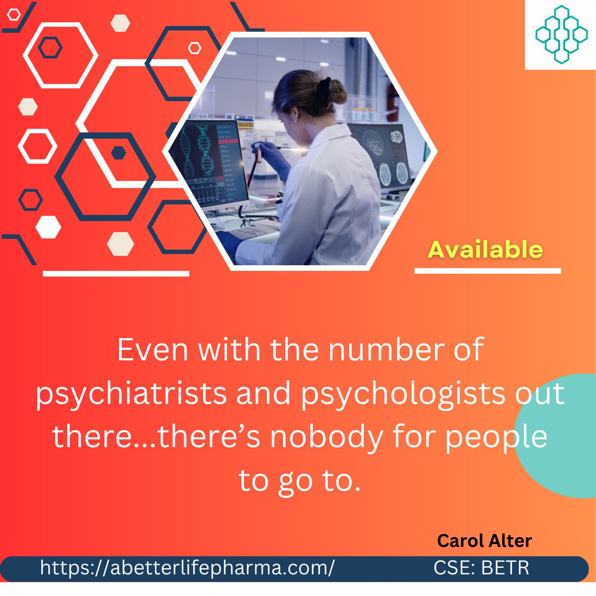 💥Imagine, since #COVID19, Psychiatryonline indicated the number mental health cases in the US has tripled. The ##mentalhealthworkforce has not proportionally rose to meet this escalating rise in patients.
💊 Patient-friendly #medicines could be the solution?

#mentalhealth