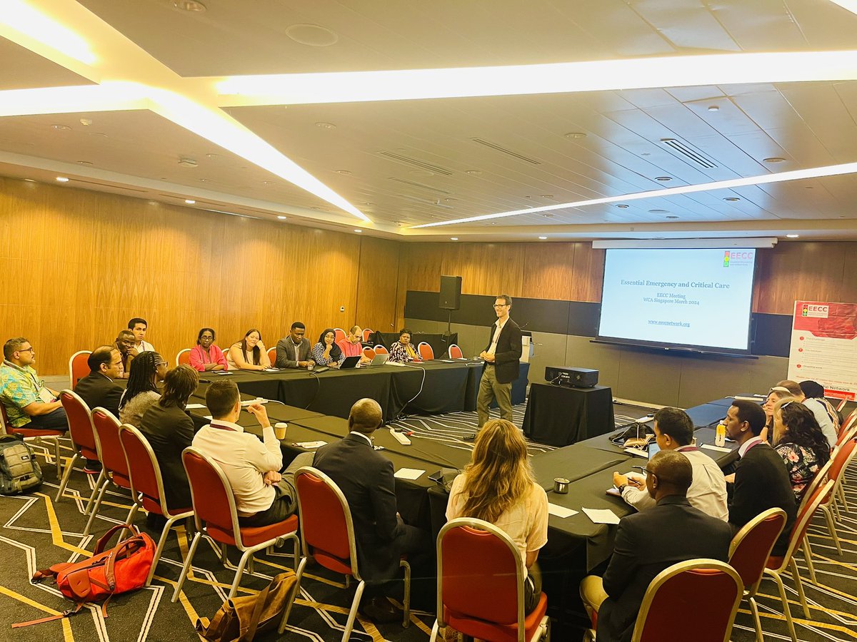 EeccNetwork's tweet photo. EECC Meeting happening NOW at #WCA2023 Singapore Room. 328. Welcome!! #eeccnetwork https://t.co/pPqYyhYrER