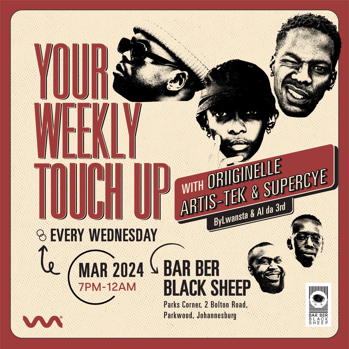 NORMVL's tweet image. IF NOT ME THEN WHO? 🤷🏾‍♂️You know what I’m saying? Someone’s gotta do it! 😤

Week 55 of #YourWeeklyTouchUp with @ByLwansta &amp;amp; @alda3rd. Back again, at Bar Ber, every Wednesday. Tomorrow night’s no different, we have someone very special guests, pull up! ✨

#everywednesday