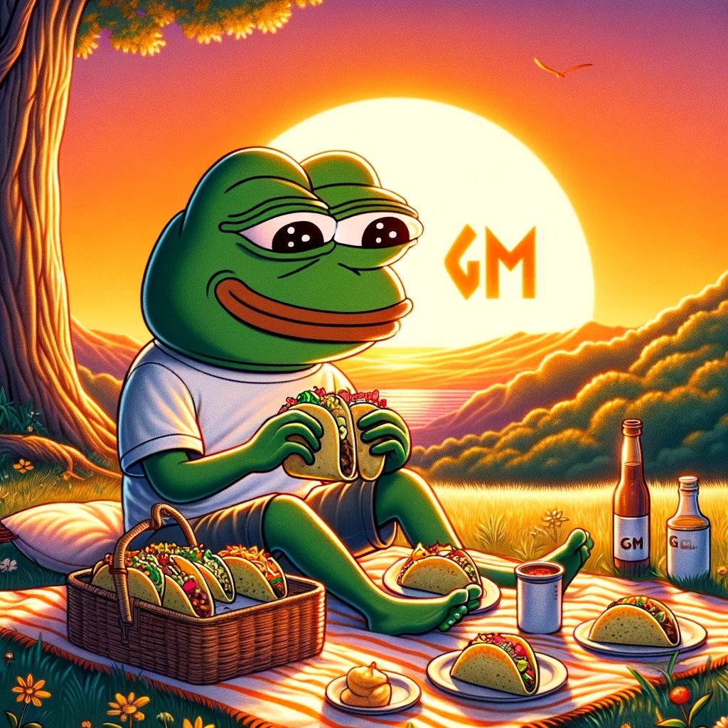 GM Tacos lovers 💕🌮

#heywallet send 2000000 $GM to the first 500 retweets