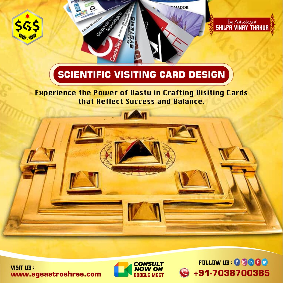 sgsastroshree's tweet photo. Unveil Success with Vastu-Inspired Visiting Cards. Where Tradition meets Modern Professionalism, Energizing Your Brand's Presence.
https://t.co/kK5pxEFSaO
#vastulogomagic #luckylogo #businessgrowth #business #vastulogy #namenumber #numbers #namenumerology #maharashtra #numerology https://t.co/YbCIse7HVz