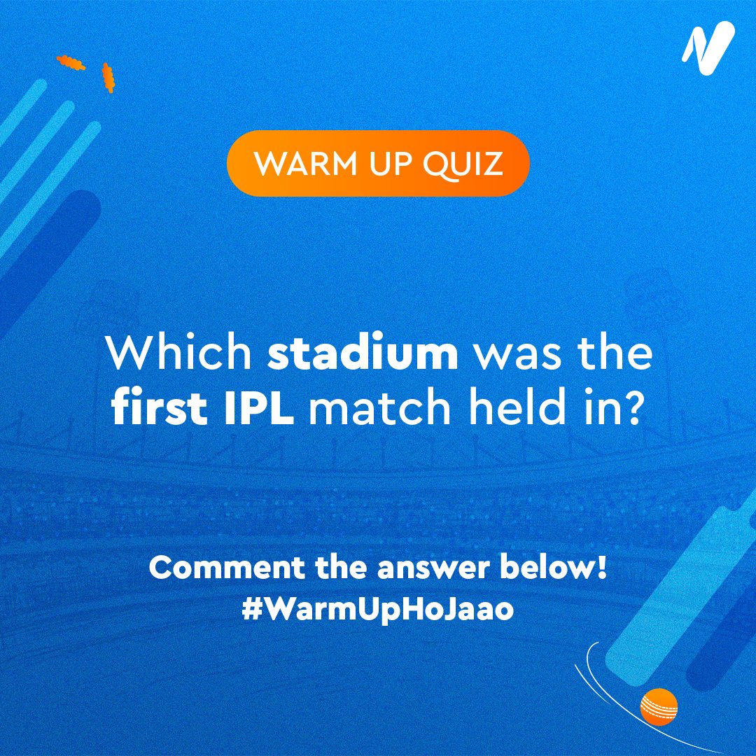 Next Warm Up Quiz question is here!

Contest Rules:
1. Comment the correct answer within 24 hours
2. Follow <a href="/tata_neu/">Tata Neu</a>
3. Tag two friends in the comments

#WarmUpHoJaao #TataNeu #TATAIPL2024 #CricketTrivia