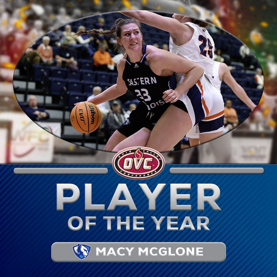 Ohio Valley Conference (@ovcsports) on Twitter photo ๐ฎ๐ฌ๐ฎ๐ฏ-๐ฎ๐ฐ ๐ข๐ฉ๐ ๐ช๐ผ๐บ๐ฒ๐ป'๐ ๐๐ฎ๐๐ธ๐ฒ๐๐ฏ๐ฎ๐น๐น ๐ ๐ฃ๐น๐ฎ๐๐ฒ๐ฟ ๐ผ๐ณ ๐๐ต๐ฒ ๐ฌ๐ฒ๐ฎ๐ฟ
Macy McGlone - <a href="/EIUWBB/">Eastern Illinois WBB</a>
#OVCit | #EIUBleedBlue ๐ฎ๐ฌ๐ฎ๐ฏ-๐ฎ๐ฐ ๐ข๐ฉ๐ ๐ช๐ผ๐บ๐ฒ๐ป'๐ ๐๐ฎ๐๐ธ๐ฒ๐๐ฏ๐ฎ๐น๐น ๐ ๐ฃ๐น๐ฎ๐๐ฒ๐ฟ ๐ผ๐ณ ๐๐ต๐ฒ ๐ฌ๐ฒ๐ฎ๐ฟ
Macy McGlone - <a href="/EIUWBB/">Eastern Illinois WBB</a>
#OVCit | #EIUBleedBlue