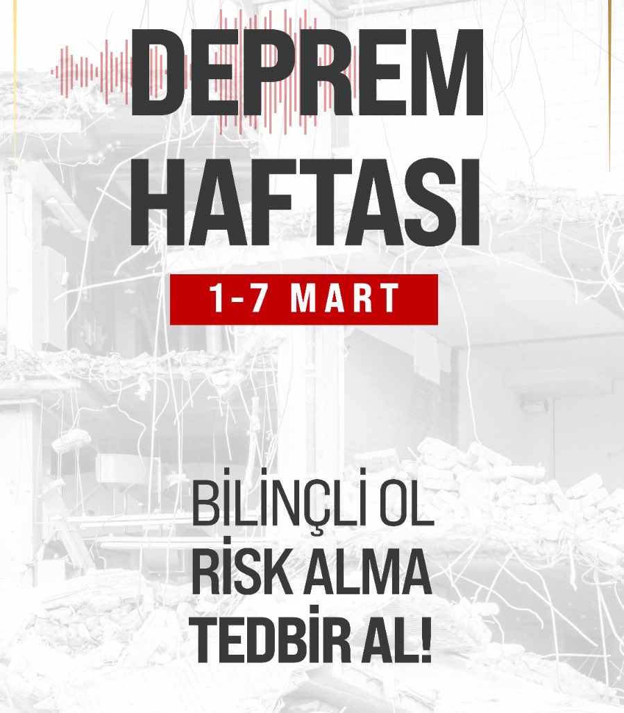 #deprem #depremhaftası #istanbuldepremi #bilinçliolriskalma #masiad #masiadmaltepe