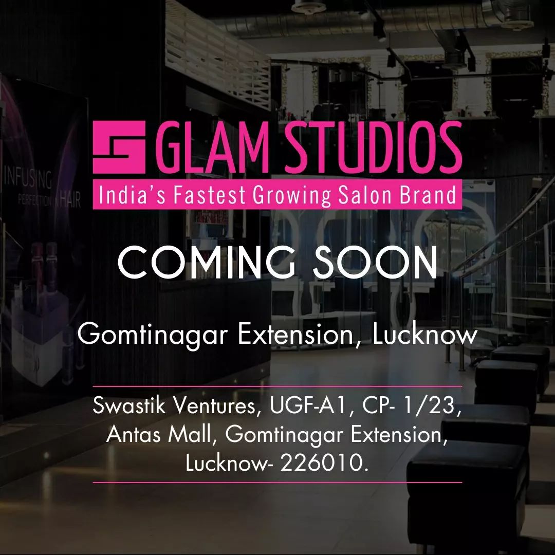 Glam_Studios_'s tweet photo. Glam Studios is opening shortly in your neighborhood Gomti Nagar Extension, Lucknow. Stay Tuned for the inaugural offers.
.
#GlamStudios #newsalon #newsalonopening #newlaunchalert https://t.co/SDu4vVLtgp