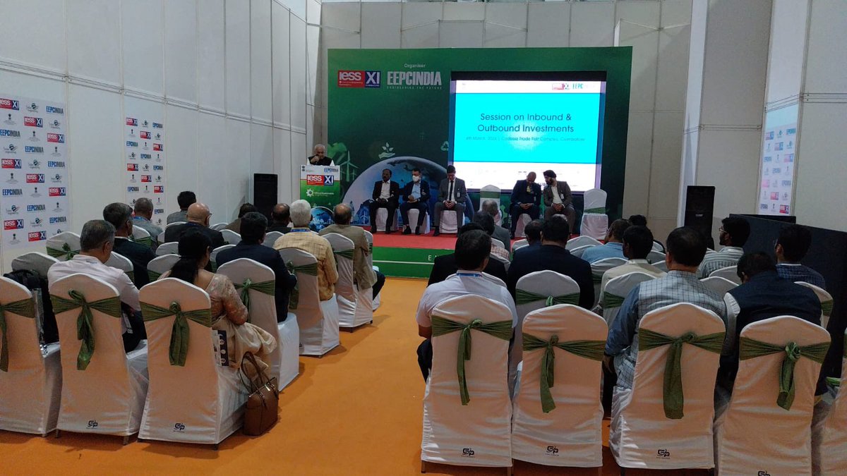 Do visit the Karnataka Pavilion at the ongoing International Engineering Sourcing Show (IESS) XI at Coddissia Trade Fair Complex, Coimbatore between 4th-6th Mar'24. Glimpses from the show that has emerged as one of the iconic events in marketing Brand India across the world...