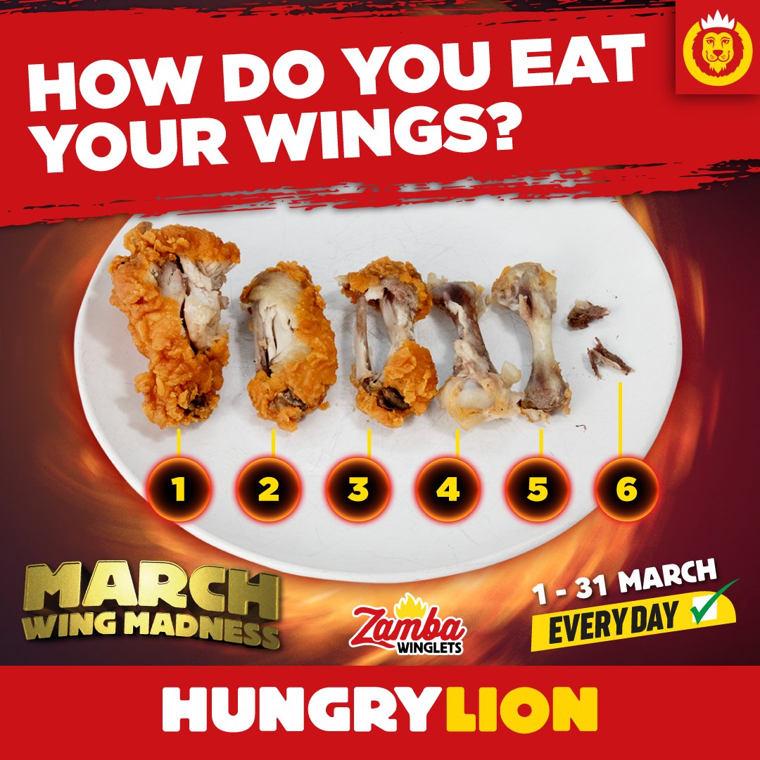 How do you eat your wings? Tell us which number you are in the comments below and stand a chance to WIN a Bucket of 40 Wings! Competition ends midnight 5 March. Winners announced Wed 6 March Don't miss out on March Wing Madness in store everyday this month!…