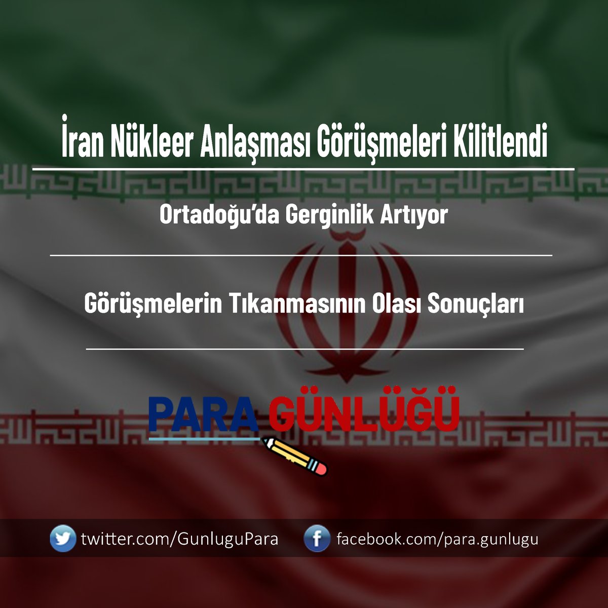 İran Nükleer Anlaşması Görüşmeleri Kilitlendi: Ortadoğu’da Gerginlik Artıyor... paragunlugu.com/iran-nukleer-a… #paragunlugu