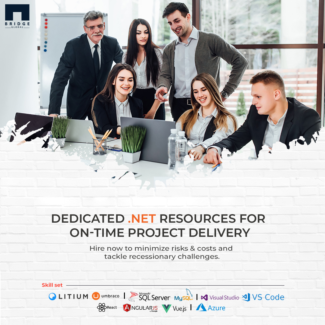 Bridge_Tweed's tweet image. Overcome recession challenges with our dedicated, agile .NET resources. Minimize in-house payroll expenses and layoff risks while ensuring on-time project completion. Reach out to us to learn more: bridge-global.com/hire-developers
#dotnetdeveloper #dotnetfullstackdeveloper