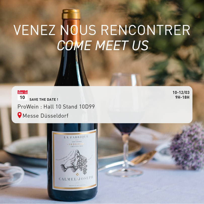 Trade folks, be sure to come and see us at ProWein!  Hall 10 stand 10D99 is where we'll be... #prowein #winetrade #tradefair #winebusiness