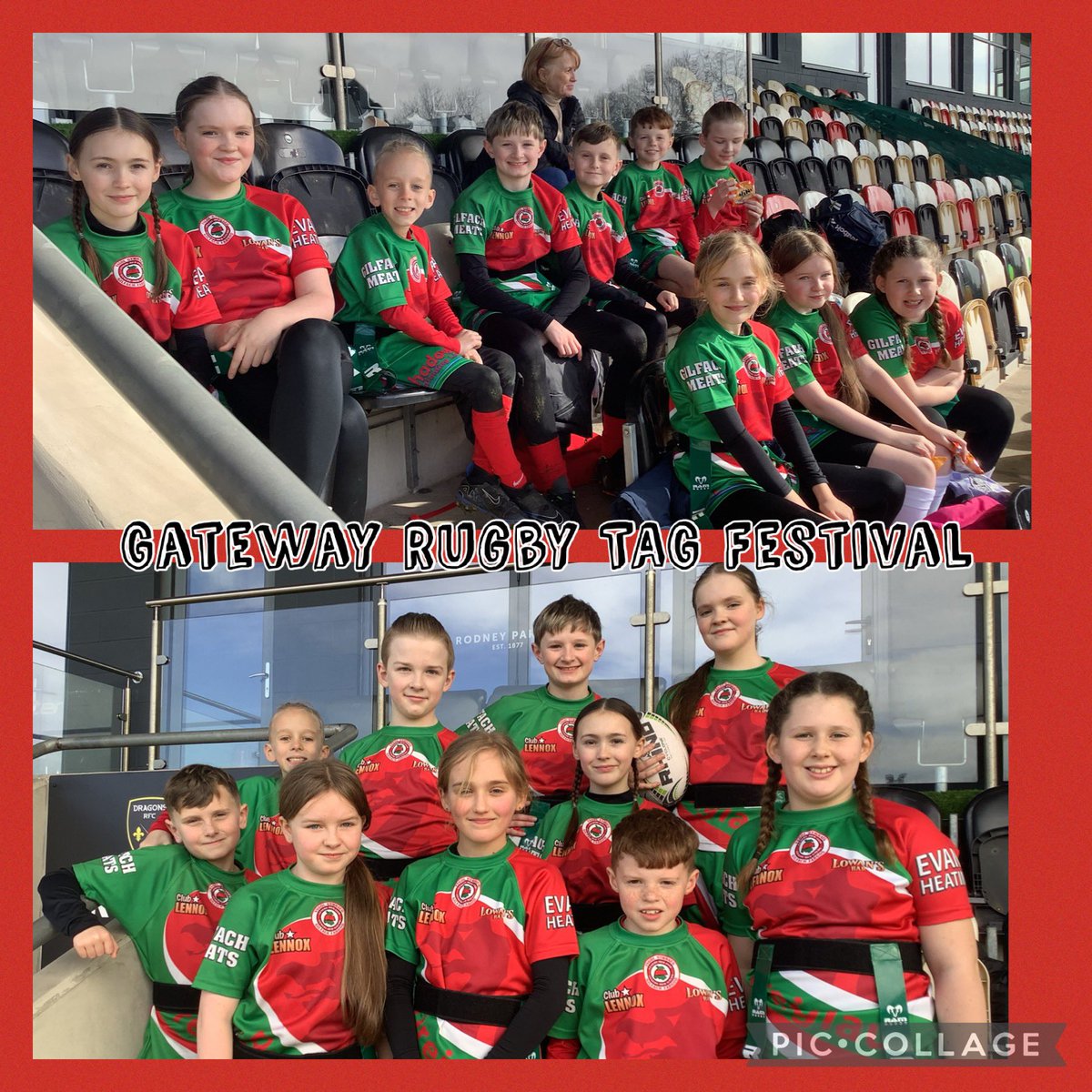 Rydyn ni wrth ein boddau yng Ngŵyl Rygbi Tag y Dreigiau 😋

We’re having a whale of a time at the Gateway Rugby Tag Festival 😋

<a href="/yggf123/">Ysgol Gymraeg Gilfach Fargod 🏴󠁧󠁢󠁷󠁬󠁳󠁿</a> <a href="/MrJamieHallett/">Mr Hallett</a> <a href="/MrsJamesyggf/">Mrs James</a> <a href="/mrs_sellick/">Mrs Sellick</a> @dragonsrugby