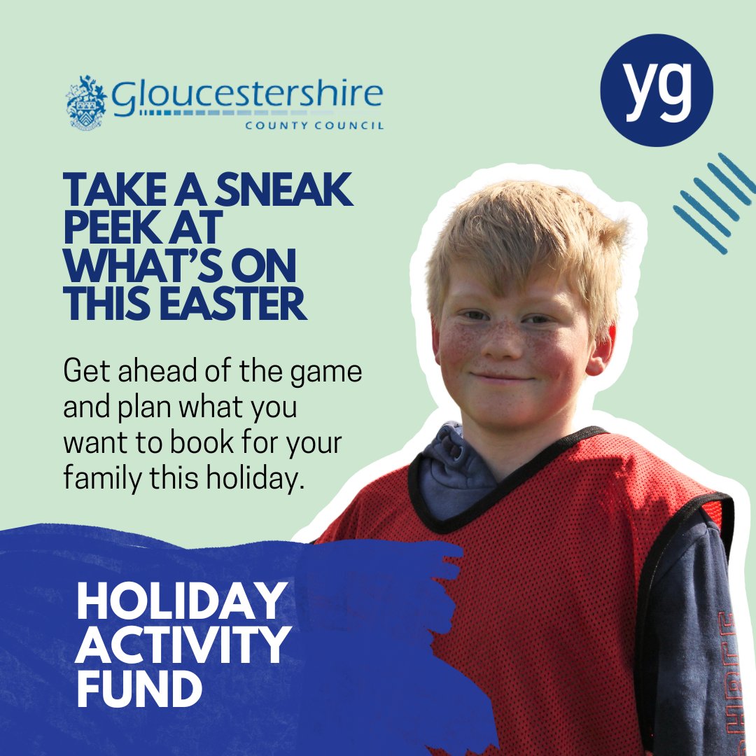 ⭐️Plan your Easter Holidays with HAF ⭐️ get a sneaky peek 👀 at what's to come. gloucestershire.gov.uk/education-and-… 🐰🌷 #HAF2024 #EasterActivities #TewkesburyDistrict #HAF #Tewkesburydistrict #freeschoolmeals #freekidsactivities #gloucestershire