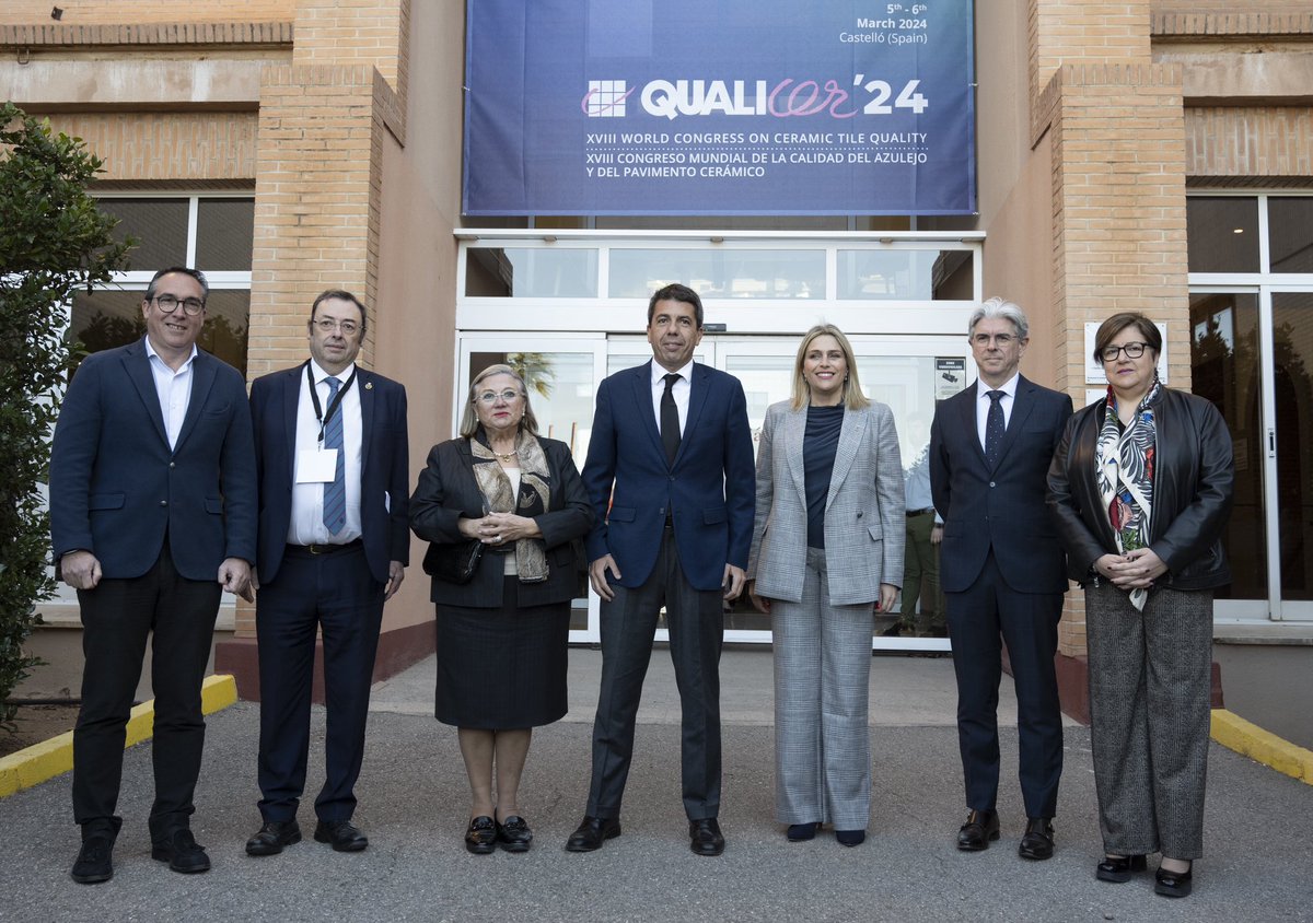 ➡️ <a href="/barrachinaMarta/">Marta Barrachina</a> respalda la innovación y el talento del sector cerámico de Castellón en el XVIII Congreso Mundial de la Calidad del Azulejo y Pavimento Cerámico Qualicer.

🔗  Accede a la noticia.

dipcas.es/es/actualidad/…