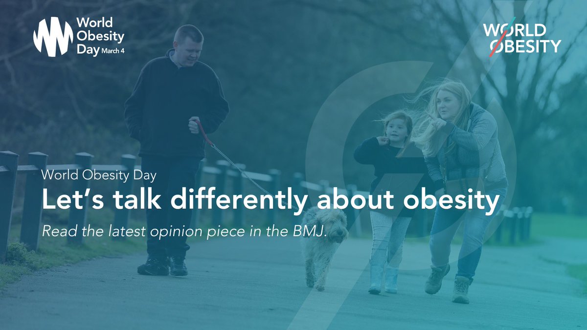 This #WorldObesityDay ⭕️, our CEO @johanna_ralston and President-Elect @SBarquera joined @kentbuse of the @georgeinstitute in the @bmj_latest to highlight the need to talk about obesity differently. 🗣️ ➡️ Read it here: bmj.com/content/384/bm… #LetsTalk #ObesityAnd #WOD2024