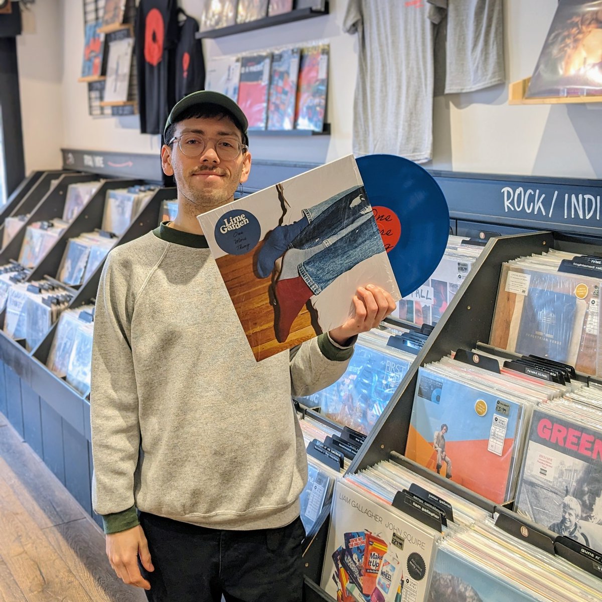 The debut album from @limegardenband (our AOTW from a few weeks back) has been on CONSTANT REPEAT in the shop since its release... We've still got copies left on exclusive blue vinyl if you haven't picked up yours yet (we'd recommend doing so asap!): resident-music.com/productdetails…