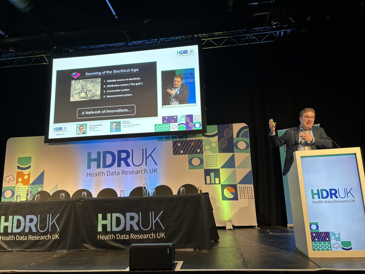 Andrew Morris (@profadmorris) on Twitter photo Inspiring talk from Pearse Keane driving home that successful deployment of AI will require coordinated networks of innovation and robust business models <a href="/pearsekeane/">Pearse Keane</a> <a href="/HDR_UK/">Health Data Research UK (HDR UK)</a> Inspiring talk from Pearse Keane driving home that successful deployment of AI will require coordinated networks of innovation and robust business models <a href="/pearsekeane/">Pearse Keane</a> <a href="/HDR_UK/">Health Data Research UK (HDR UK)</a>