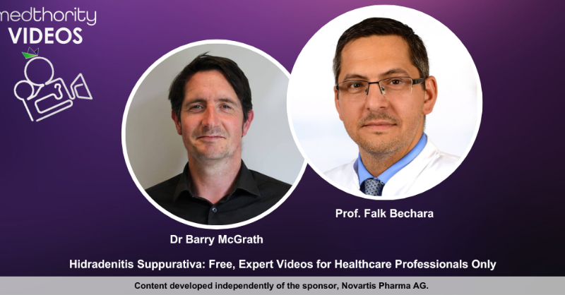 Medthority's tweet photo. What developments in hidradenitis suppurativa (HS) were discussed at EHSF 2024? Access Medthority expert insights from Professor Falk Bechara, Dr Barry McGrath and Dr Stephanie Goldberg covering disease management, guideline updates, and the importance of organisations.