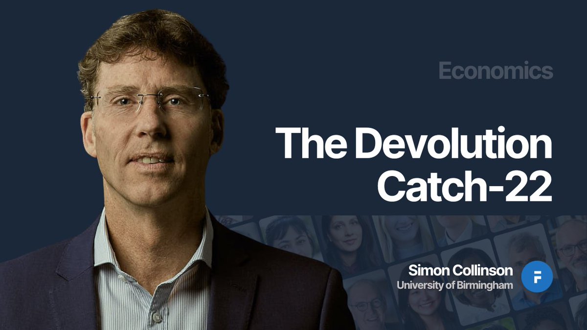 Simon Collinson's @profsicollinson @CityREDI @WMREDI @unibirmingham analysis shows limited local decision-making power due to reduced budgets, limited tax authority, and centralized funding. FULL INSIGHT: ▶️ faculti.net/the-devolution… #econtwitter