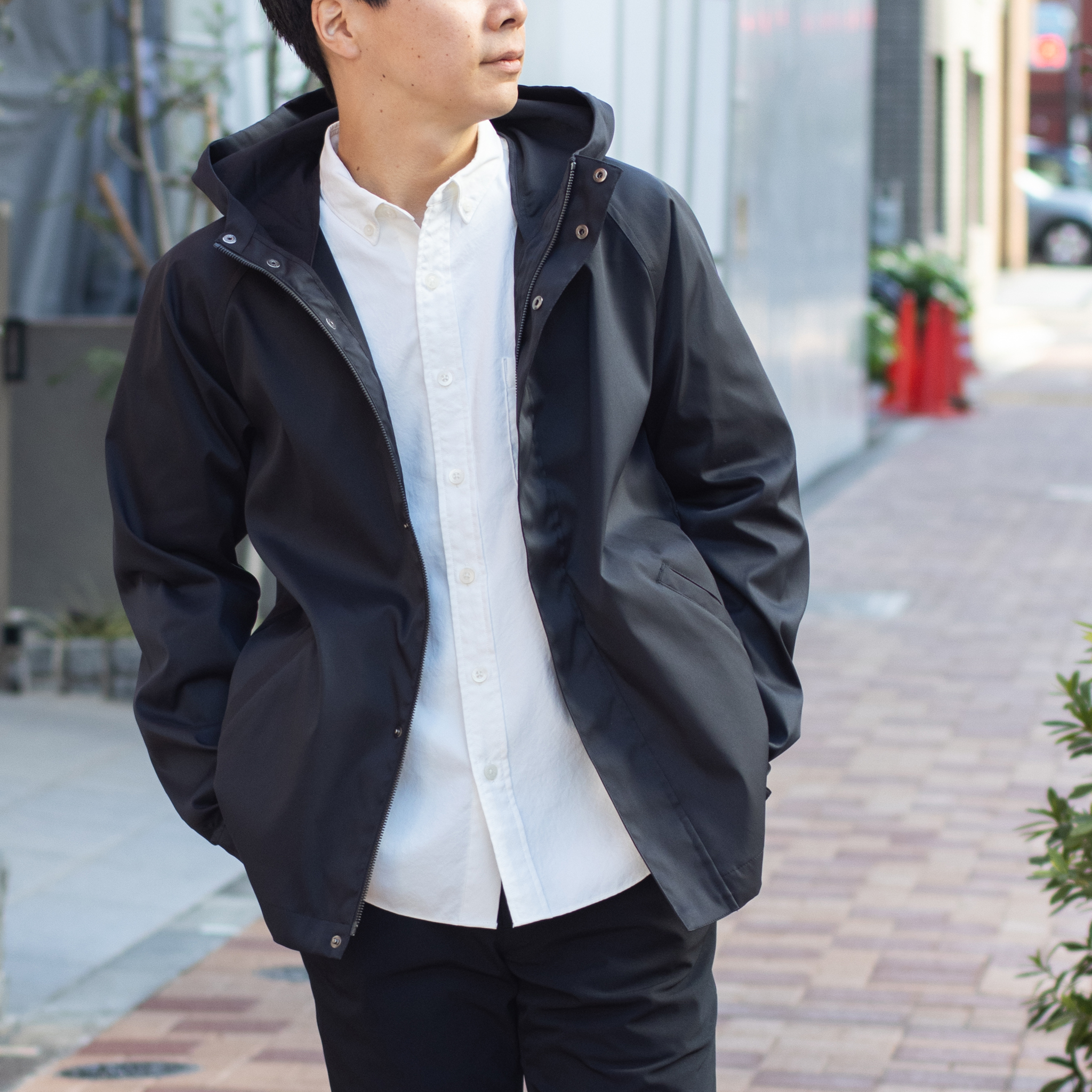 10YC フードブルゾン（マウンテンパーカー）