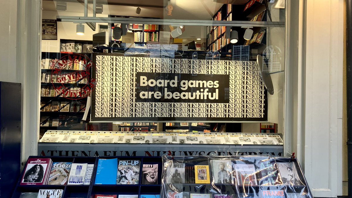 Wow, check out this display at the amazing <a href="/Athenaeum/">Athenaeum Boekhandel</a> in Amsterdam!