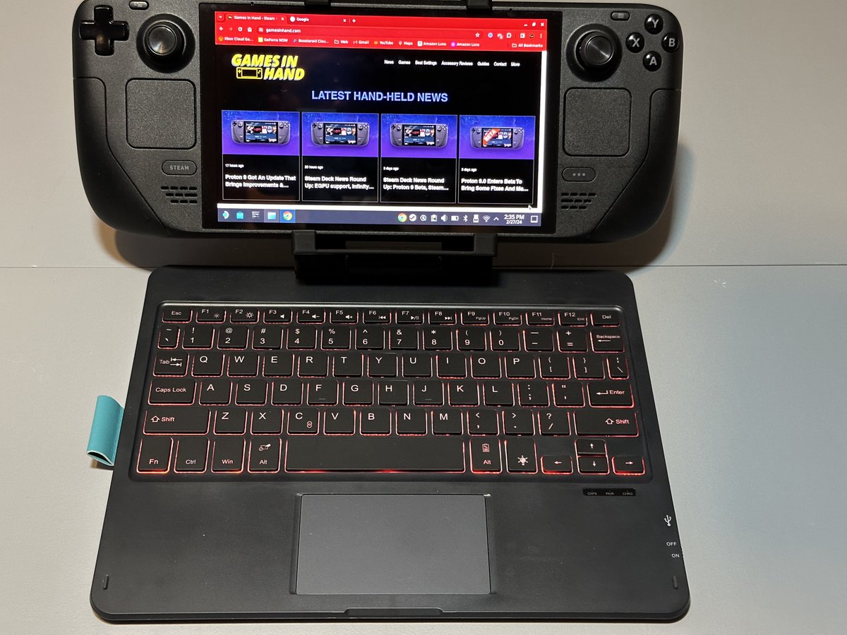 Steam Deck Gaming tweet media