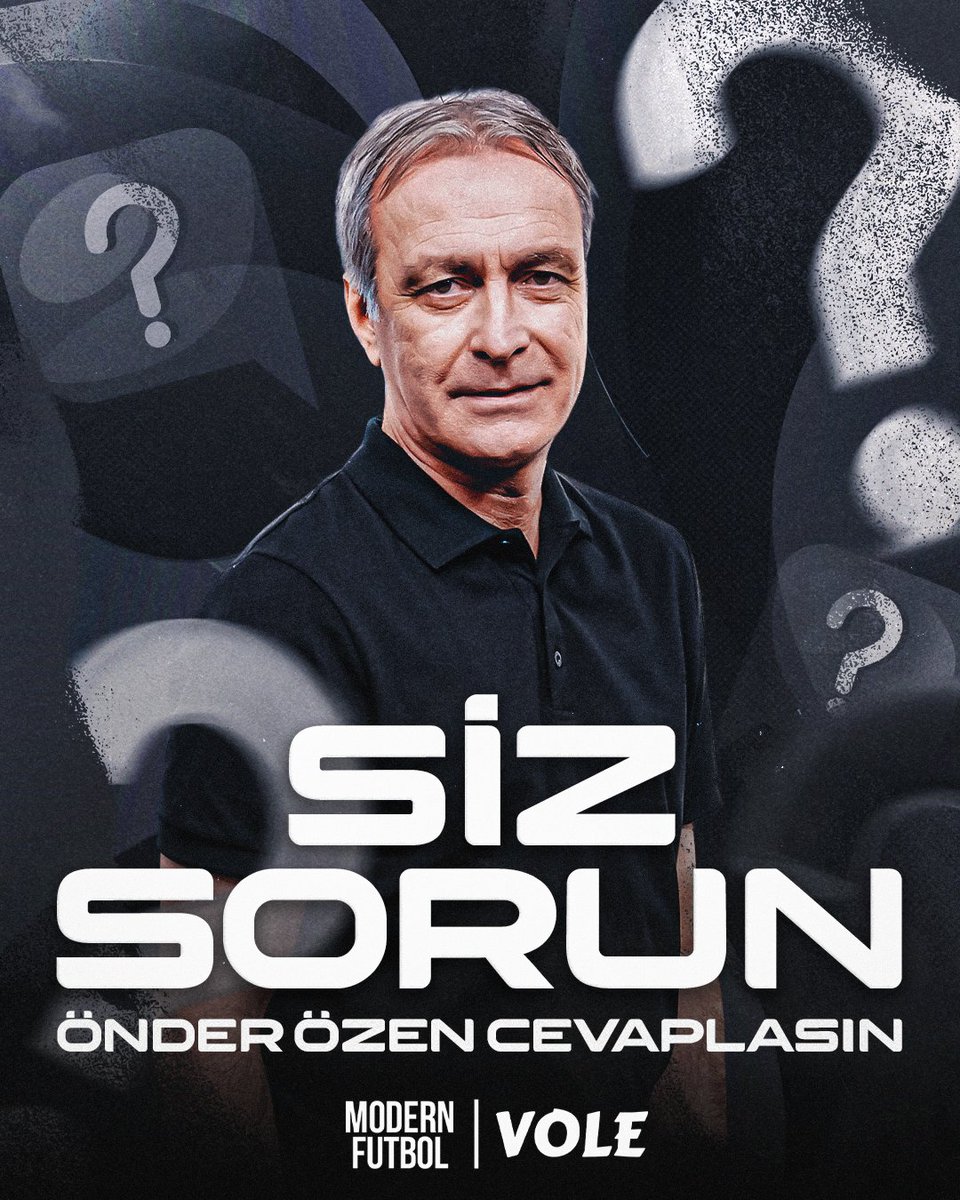 ❓ Modern Futbol'da Soru - Cevap bölümü devam ediyor. Futbola ve hayata dair merak ettiklerinizi sorun, Önder Özen yanıtlasın. Sorularınızı bu paylaşımın altına bekliyoruz.