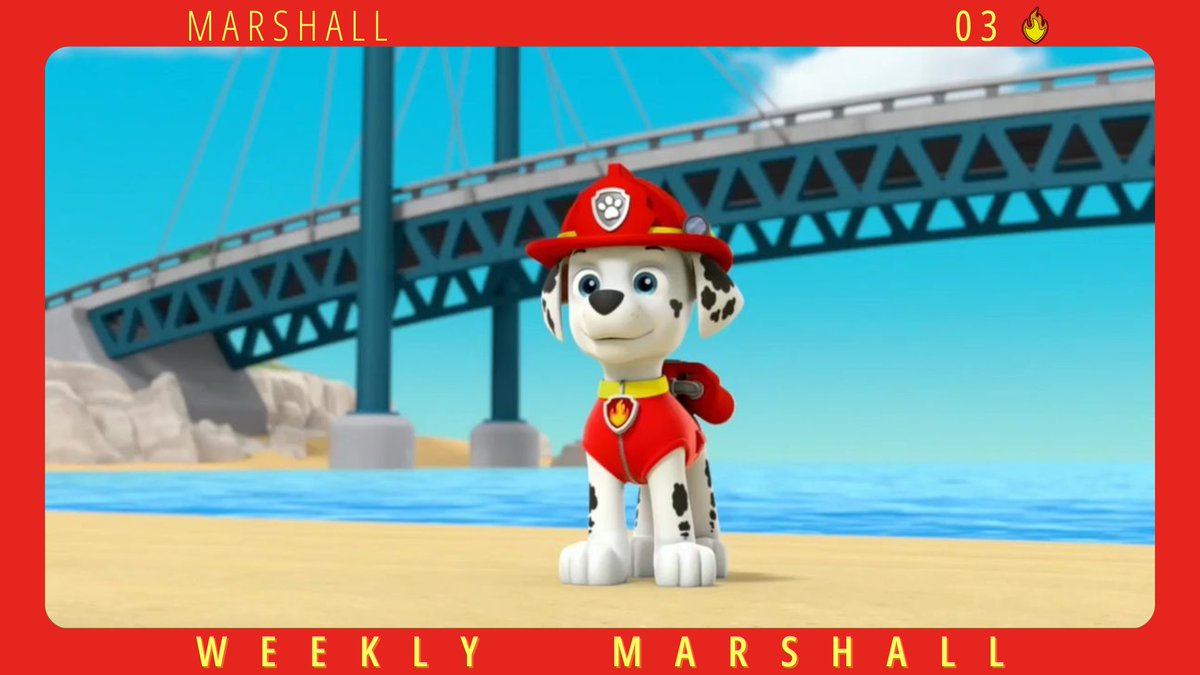 Weekly Marshall 🔥🚒 | March 05, 2024

#PAWPatrol #Marshall
#DailyPics