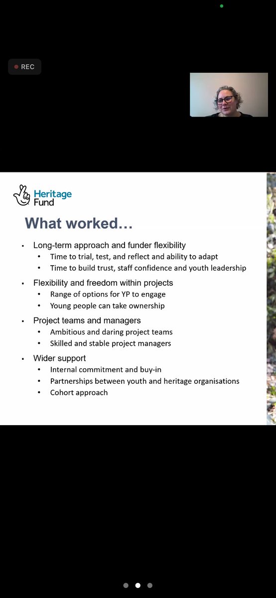 I’m spending this morning hearing the final  @HeritageFundUK sum up of their youth focussed programme #KickTheDust. I spent 5 years managing one of the 12 projects so it was nice to see the Project Managers get a mention in the “what worked” list.