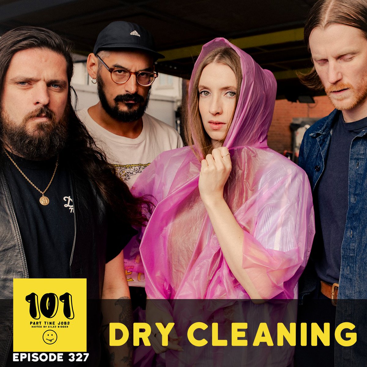 Furnished with a GRAMMY for their Stumpwork album artwork, Dry Cleaning remember retail with Hollywood stars, falling asleep at computers and getting conned on the job. Listen now at linktr.ee/101parttimejobs