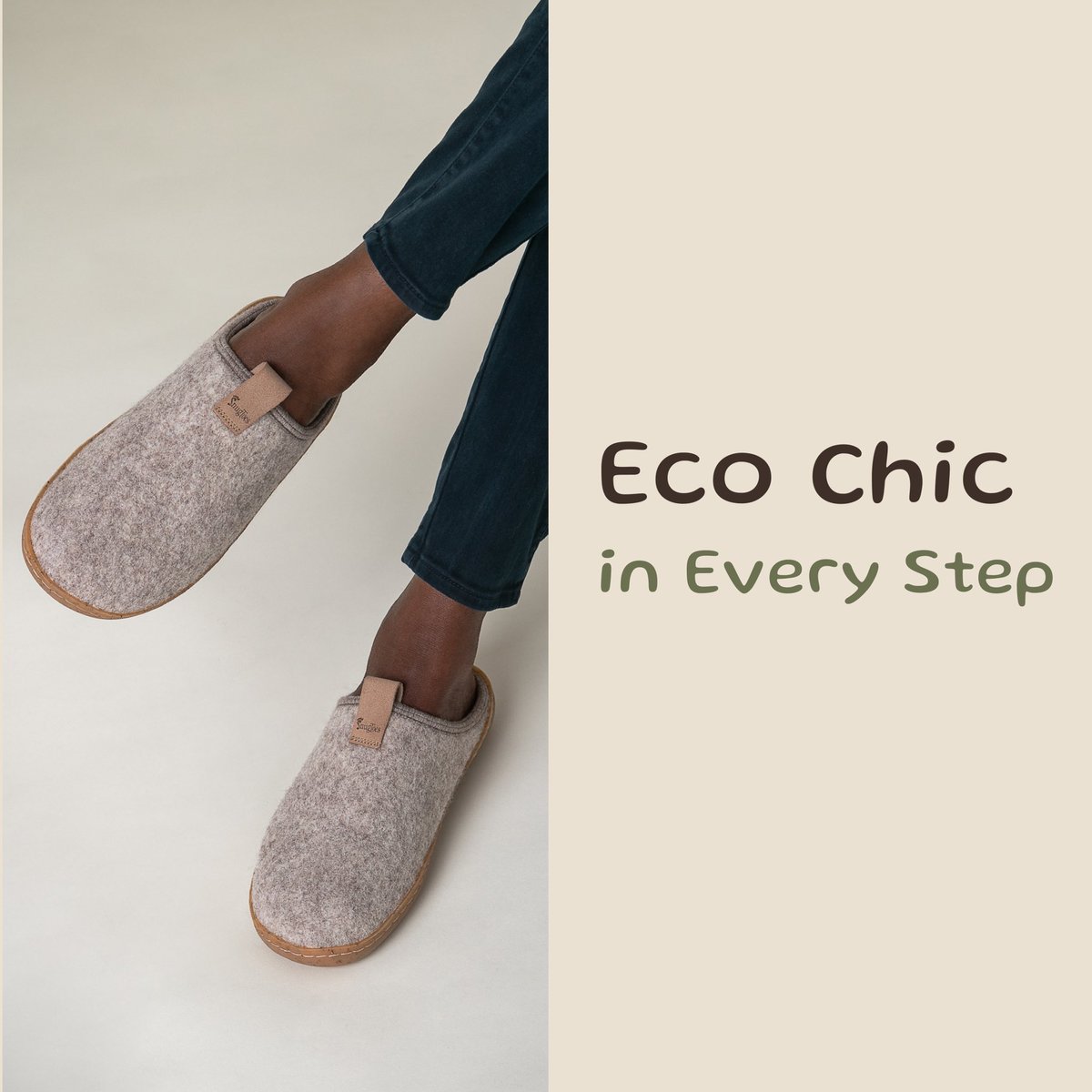 What's most important to you in sustainable footwear? 

Comfort, materials, style, or durability? Vote below! 

Discover #SnugToesSustainable – our eco-friendly slipper line that combines green materials with ultimate comfort

#SustainableStyle #EcoWarrior