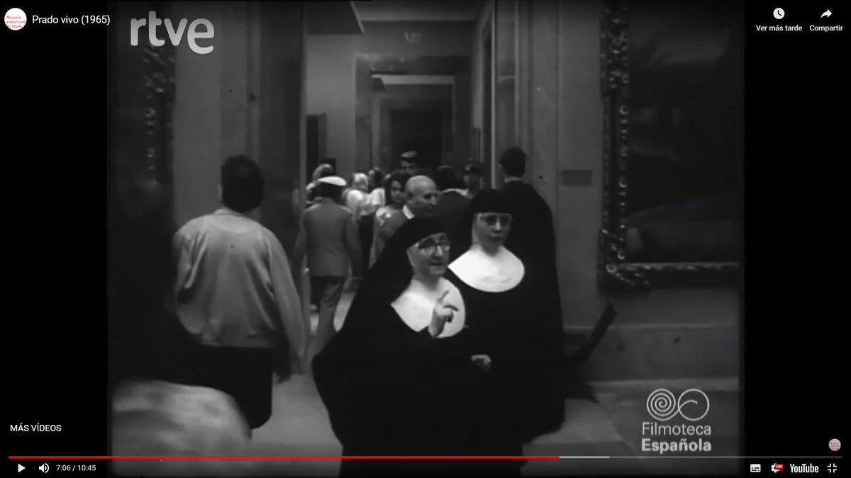 Lamentamos el fallecimiento de Ramón Masats, Premio Nacional de Fotografía, quien enriqueció con su mirada la #MemoriaAudiovisual del Museo del Prado. En 1965 realizó un estudio sobre los visitantes del Prado que reflejaba una jornada habitual del museo museodelprado.es/video/prado-vi…