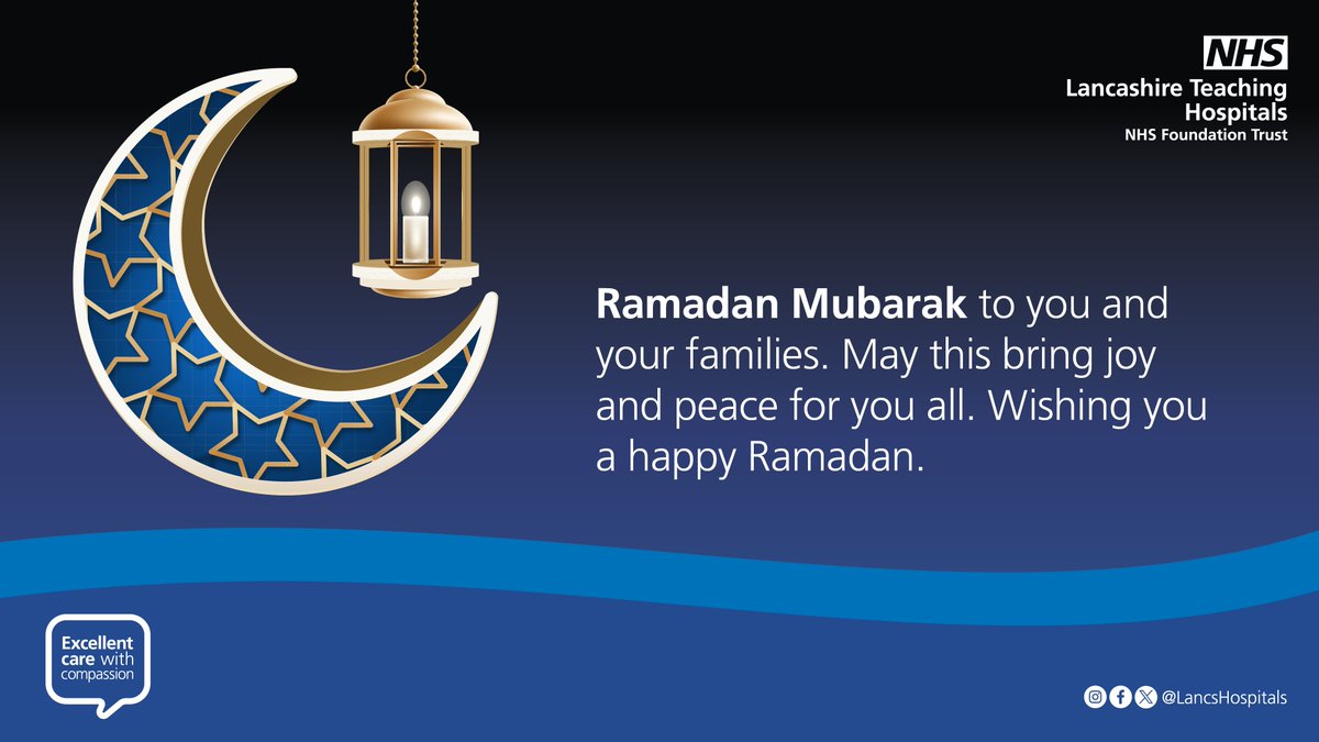Ramadan Mubarak to all our patients, colleagues and community! We wish you all a happy and peaceful holy month and hope you are able to spend this time with your loved ones and friends.