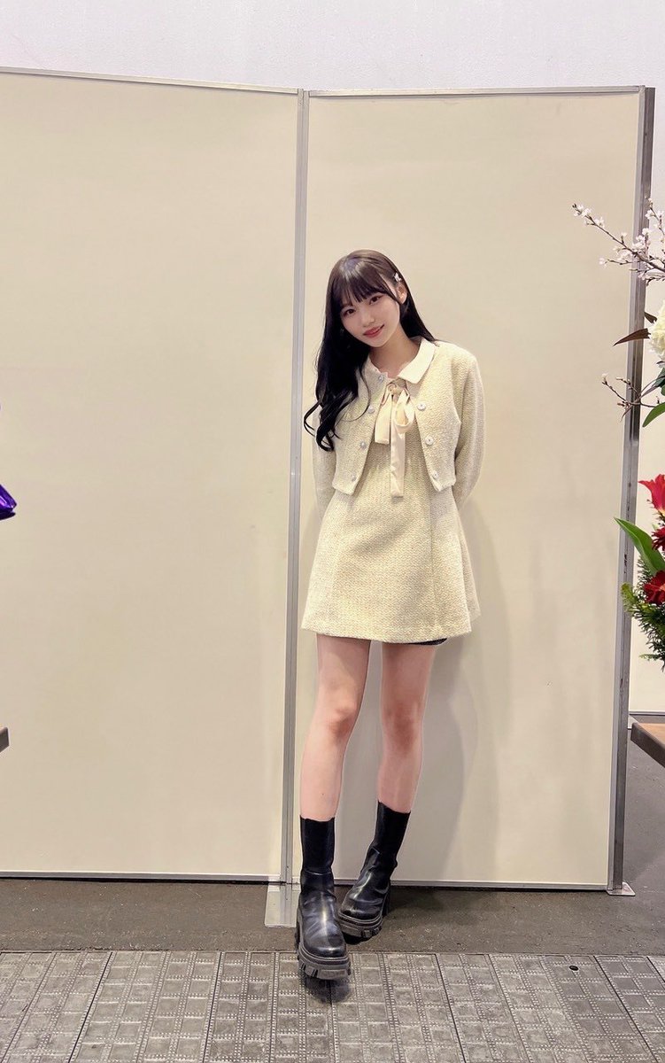 💜 #乃木坂46 #岡本姫奈 ちゃん □ MimiChaton tweed jacket