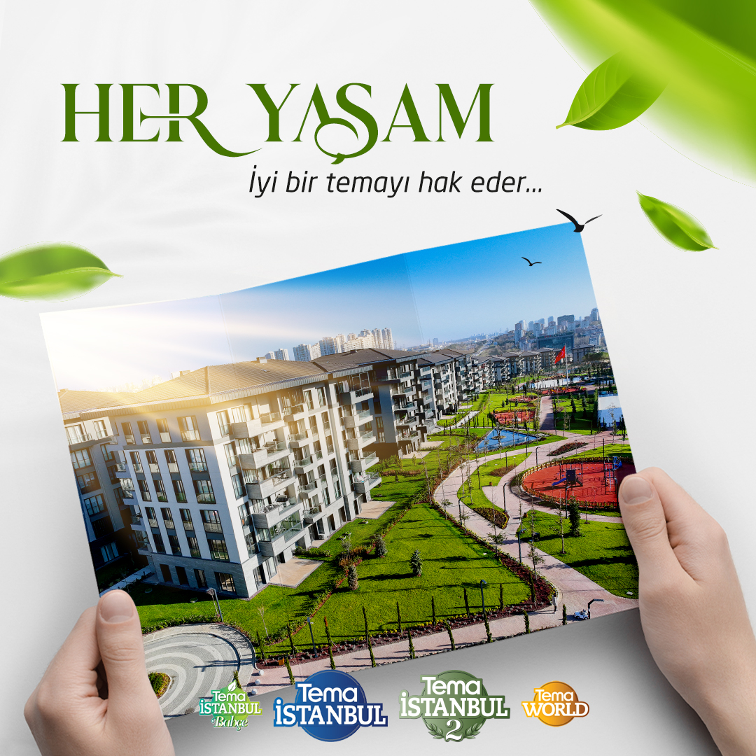Her yaşam iyi bir TEMA'yı hak eder! 🏡

Yeşillikler içindeki bu modern yaşam alanı, hayallerinizdeki yaşamı gerçeğe dönüştürüyor. Konfor, huzur ve ayrıcalıklarla dolu bir yaşam sizi bekliyor.
#Temaİstanbul #Şehir #Doğa #Proje #Daire #Villa #ModernYaşam