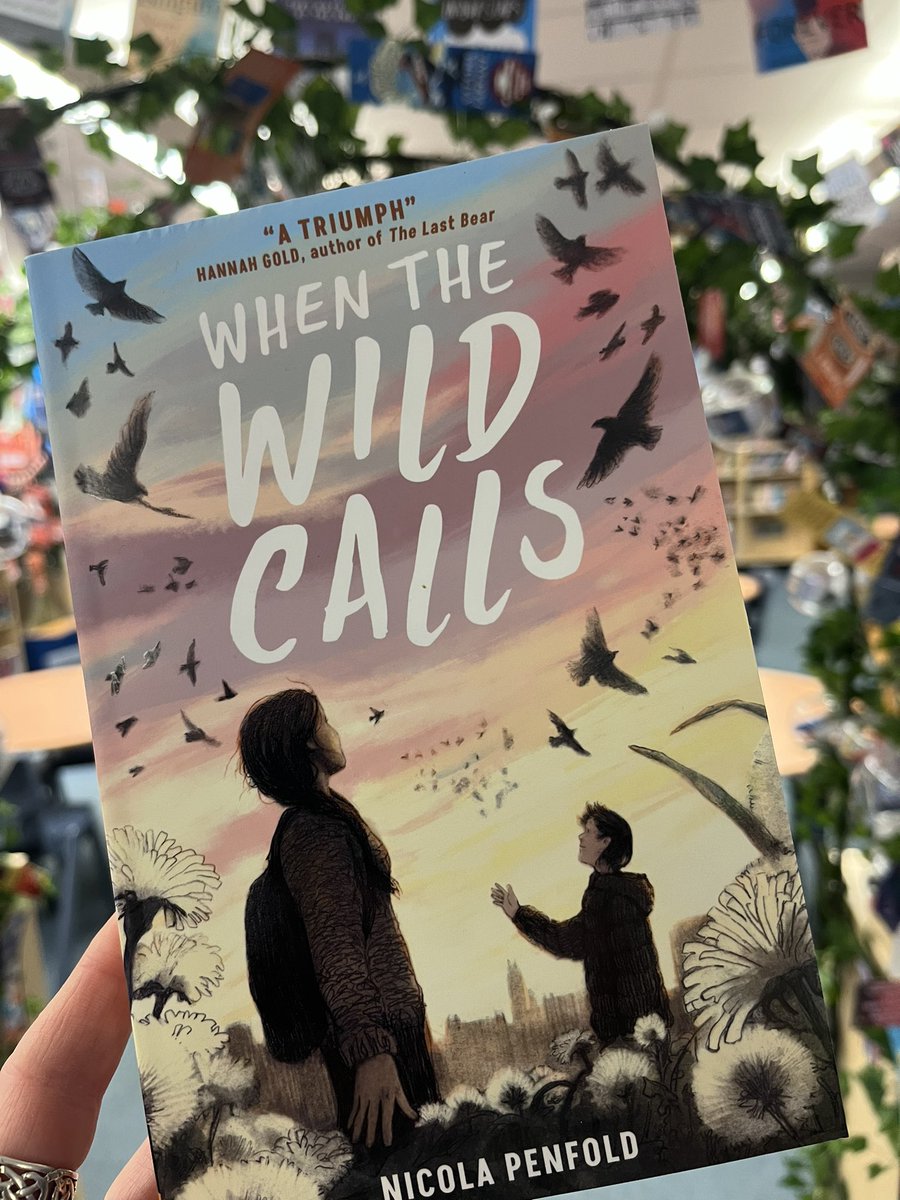 I am absolutely over the moon to receive an early copy of #WhentheWildCalls by the incredible @nicolapenfold Thank you so much @LittleTigerUK And look at that utterly sumptuous cover illustrated by @juliamoschaf and designed by @purelimejuice