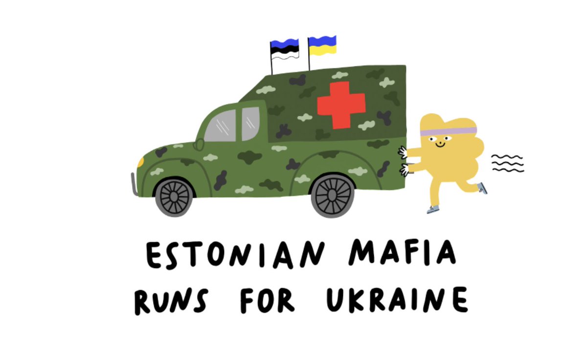 Please meet @annaliisapalatu She ❤️ to 🏃‍♀️ & 🇺🇦 ! This is WHY she is organizing the first 🇪🇪 Startup Charity Race - 4x400m. 100% of fees will finance building NAFO casevac for 🇺🇦 ! JOIN today & See you on 25th April! woola.io/run