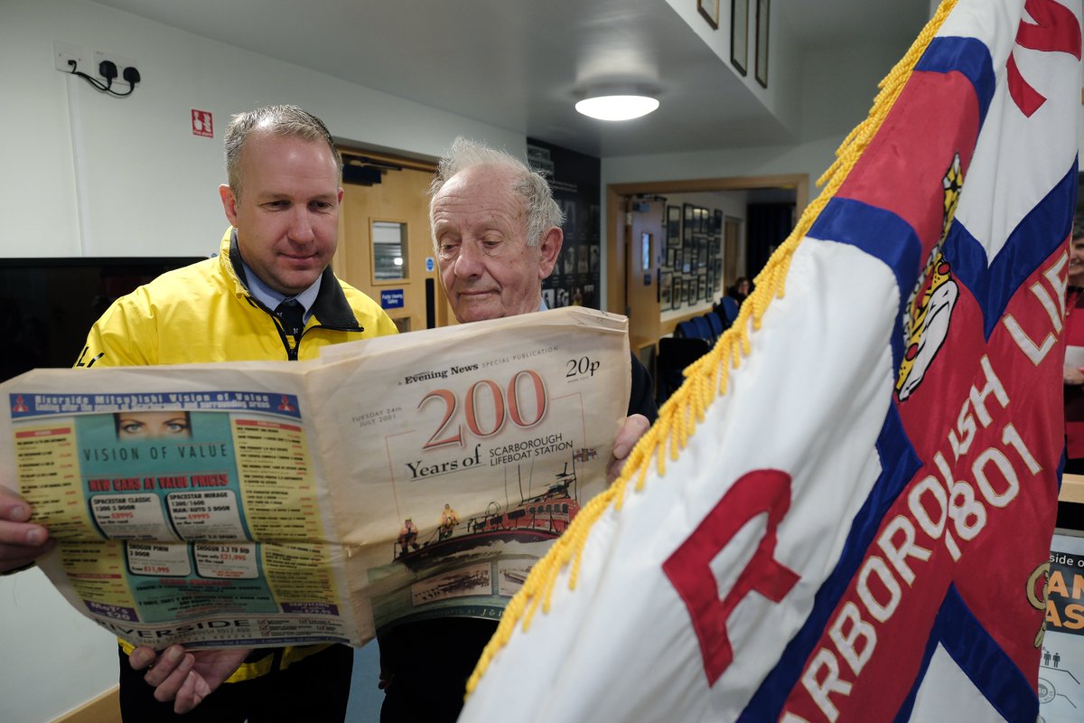 snapperponter's tweet photo. The RNLI celebrate 200 years ....see @TheScarboroNews online and in print for great coverage #RNLI #scarborough #rnli200years #newpapers https://t.co/QpPD29p3tb