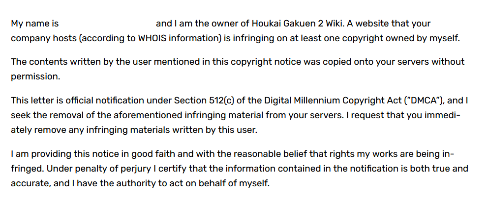 max20091dev's tweet photo. I'm the original text writer of a wiki on Fandom and when I want to take down my own contents, I'm not allowed to? All of the texts I have written are owned by me, not the "community".
Fandom has attempted to block me thrice from deleting my contents.
@getFANDOM #fandomwiki https://t.co/o1mhy55DKP