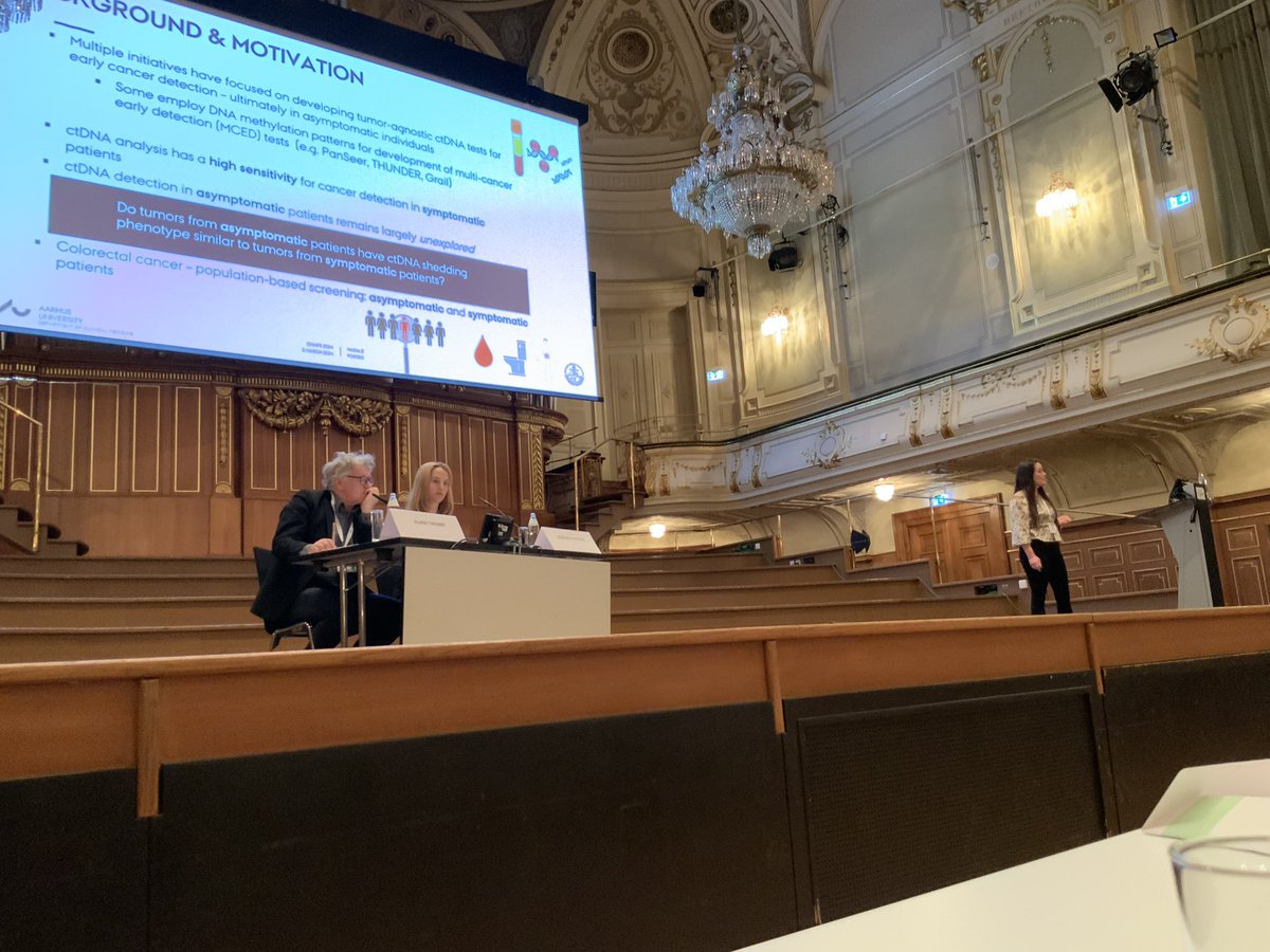 Claus Lindbjerg Andersen (@clauslindbjerg) on Twitter photo Great talk by Nadia Øgaard <a href="/GaardNadia/">Nadia Øgaard</a> on lower shedding of tumor DNA by Asymptomatic than symptomatic CRC tumors
<a href="/CNAPS2024/">CNAPS 2024</a> in Graz Austria Great talk by Nadia Øgaard <a href="/GaardNadia/">Nadia Øgaard</a> on lower shedding of tumor DNA by Asymptomatic than symptomatic CRC tumors
<a href="/CNAPS2024/">CNAPS 2024</a> in Graz Austria