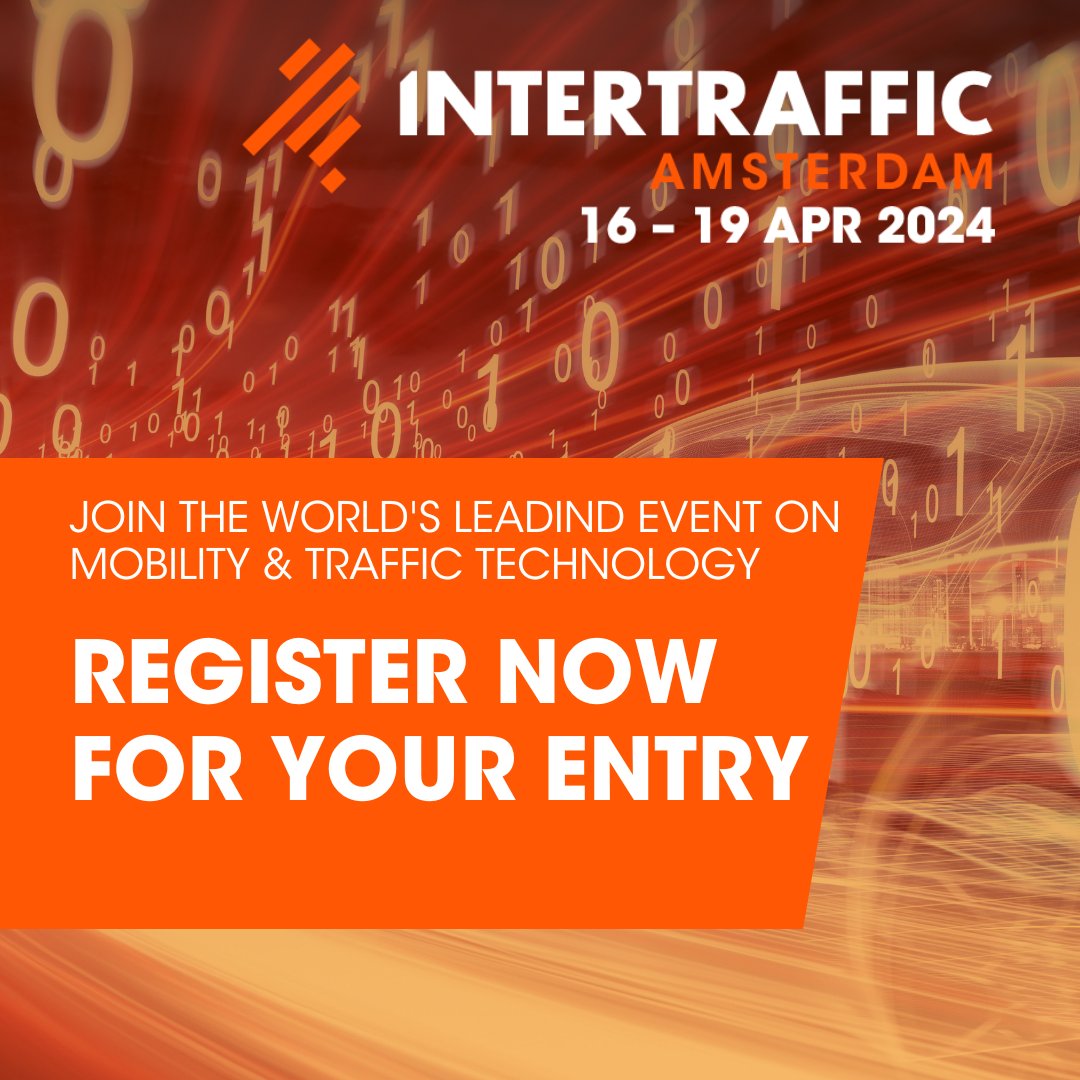 👀 Have you registered to Intertraffic Amsterdam event on 16-19 April? 🤔

Do it right now! It is the world’s leading event for #traffic technology &amp; #mobility professionals.

lnkd.in/gq74ehc

#maas #mobilityasaservice #mobility #smartmobility