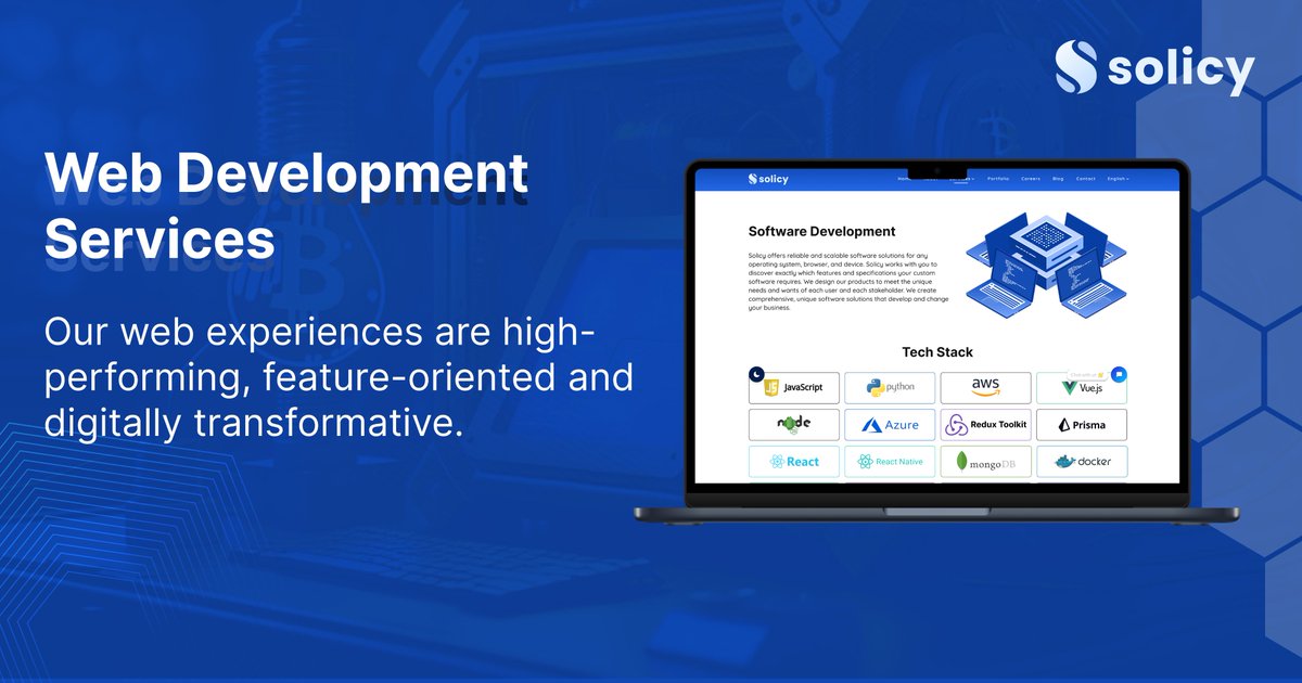 solicydotnet's tweet image. 🚀 Need top-notch website development? Look no further! 🌟 Solicy delivers with style, ease, smooth operation, and top security.

Check us out! solicy.net &amp;amp; see our work: solicy.net/portfolio

#Solicy #webdevelopment #developmentservices