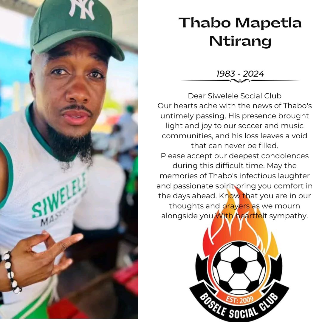 Our deepest condolences brothers and sisters!