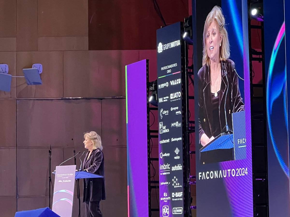 Gracias <a href="/Faconauto_com/">FACONAUTO</a> por invitar a <a href="/Feneval/">Feneval</a> a FACONAUTO 2024
“El alquiler de vehículos es una parte muy importante del ecosistema de los concesionarios”

<a href="/MartaBlazquezM/">Marta Blázquez</a> Presidenta de Faconauto inaugurando FACONAUTO 2024 “Give me tools no rules”

#Re_Evolución