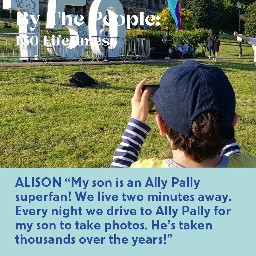 💗 We love this photo from Alison, who says: 'My son is an Ally Pally Superfan! We live 2mins away. EVERY night we drive over AP twice & once to the back. He uses photos to process his life. He's taken 1000s.' 📸 Submit your photos via our website to take part. 🤗