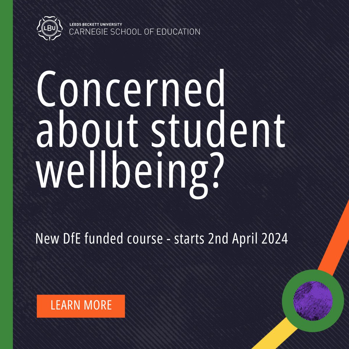 Get the support you need to to make a positive impact on student and staff well-being. Secure your spot on our fully-funded Senior Mental Health Lead train starting April 2nd! 🎓 ow.ly/igEz50QKJzB