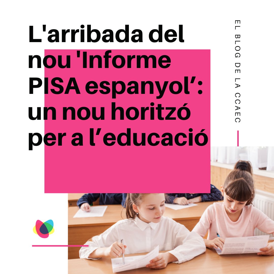 📚 Descobreix el futur de l'educació: arriba el nou ' #InformePISA ' espanyol!  🌟 Prop de 980.000 estudiants de Catalunya s'enfrontaran a aquesta gran prova en abril.  Llegeix l'article aquí: ccaec.cat/larribada-del-… #CCAEC